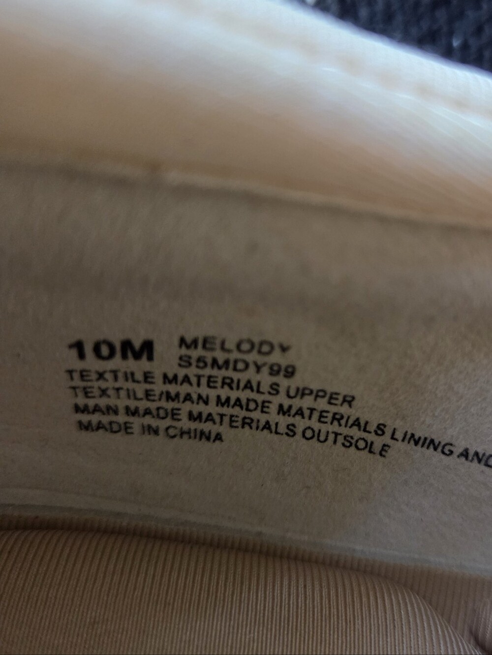 JSport Elegant Cream Mary Jane Flats In Size 10 New With Box - Picture 10 of 12